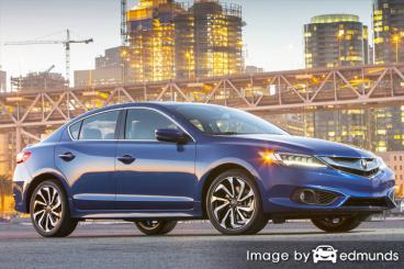 Insurance rates Acura ILX in Raleigh