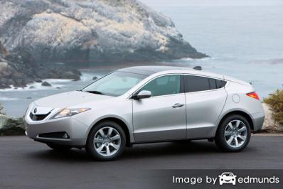 Insurance rates Acura ZDX in Raleigh