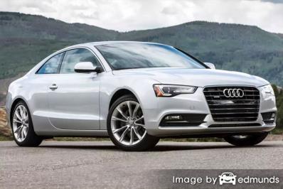 Insurance rates Audi A5 in Raleigh