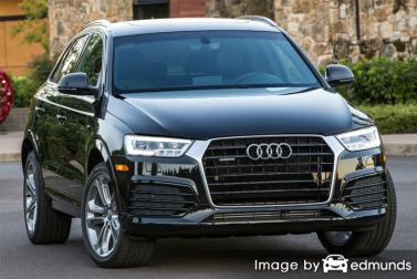 Insurance rates Audi Q3 in Raleigh