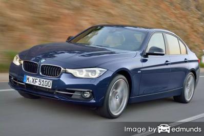 Insurance rates BMW 328i in Raleigh