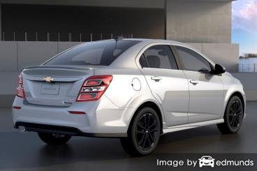 Insurance quote for Chevy Sonic in Raleigh