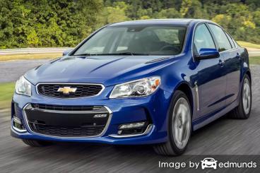 Insurance quote for Chevy SS in Raleigh