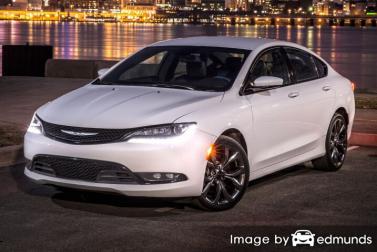 Insurance rates Chrysler 200 in Raleigh