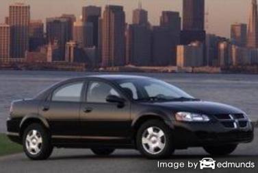 Insurance rates Dodge Stratus in Raleigh