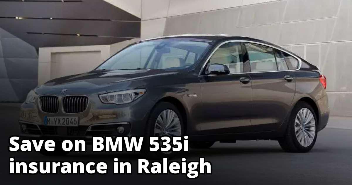 Compare BMW 535i Insurance Rate Quotes in Raleigh North