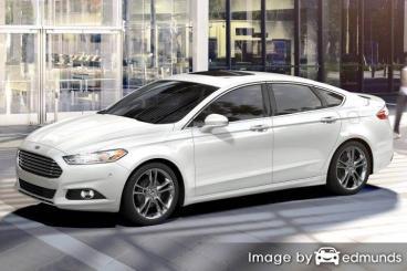 Insurance quote for Ford Fusion in Raleigh