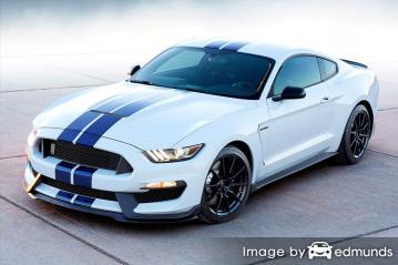 Insurance rates Ford Shelby GT350 in Raleigh