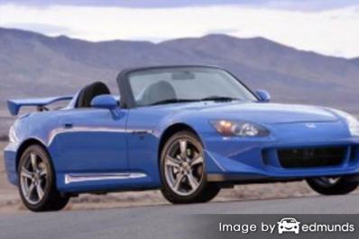 Insurance rates Honda S2000 in Raleigh