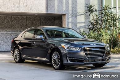 Insurance rates Hyundai G90 in Raleigh