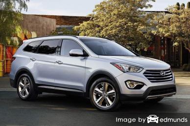 Insurance quote for Hyundai Santa Fe in Raleigh