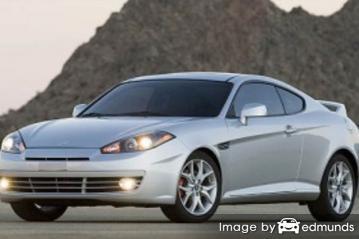 Insurance rates Hyundai Tiburon in Raleigh