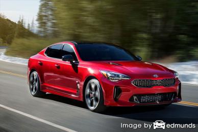 Insurance rates Kia Stinger in Raleigh