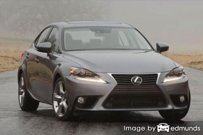 Insurance rates Lexus IS 350 in Raleigh