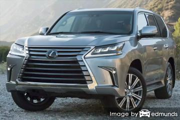 Insurance rates Lexus LX 570 in Raleigh