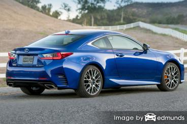 Insurance rates Lexus RC 200t in Raleigh