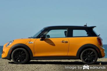 Insurance quote for Mini Cooper in Raleigh