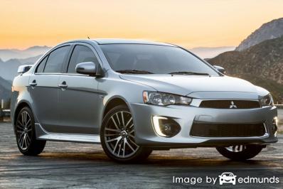 Insurance rates Mitsubishi Lancer in Raleigh