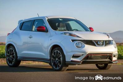 Insurance quote for Nissan Juke in Raleigh