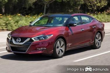 Insurance rates Nissan Maxima in Raleigh