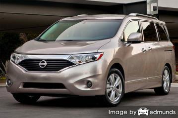 Insurance rates Nissan Quest in Raleigh