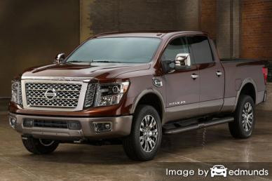 Insurance rates Nissan Titan in Raleigh