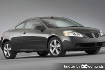 Insurance rates Pontiac G6 in Raleigh