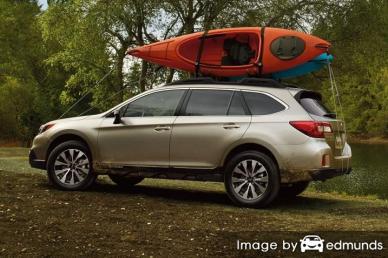 Insurance rates Subaru Outback in Raleigh