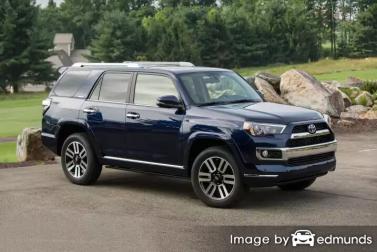 Insurance rates Toyota 4Runner in Raleigh