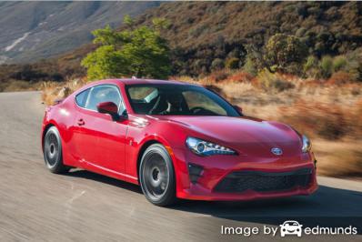 Insurance quote for Toyota 86 in Raleigh