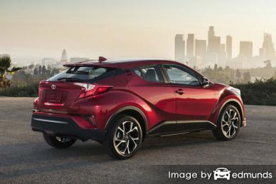 Insurance rates Toyota C-HR in Raleigh