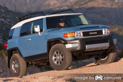 Insurance quote for Toyota FJ Cruiser in Raleigh