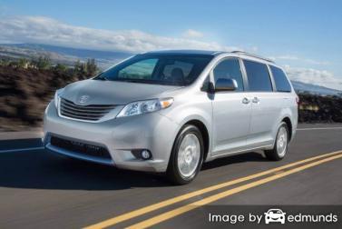 Insurance quote for Toyota Sienna in Raleigh