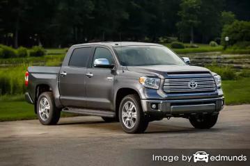 Insurance quote for Toyota Tundra in Raleigh