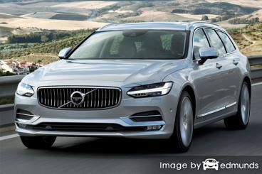 Insurance rates Volvo V90 in Raleigh